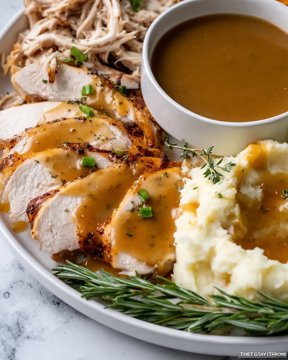 Easy Turkey Gravy Recipe - Recipe Image