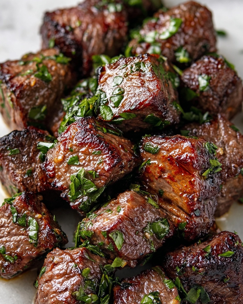 Chimichurri Steak Skewers Recipe - Recipe Image