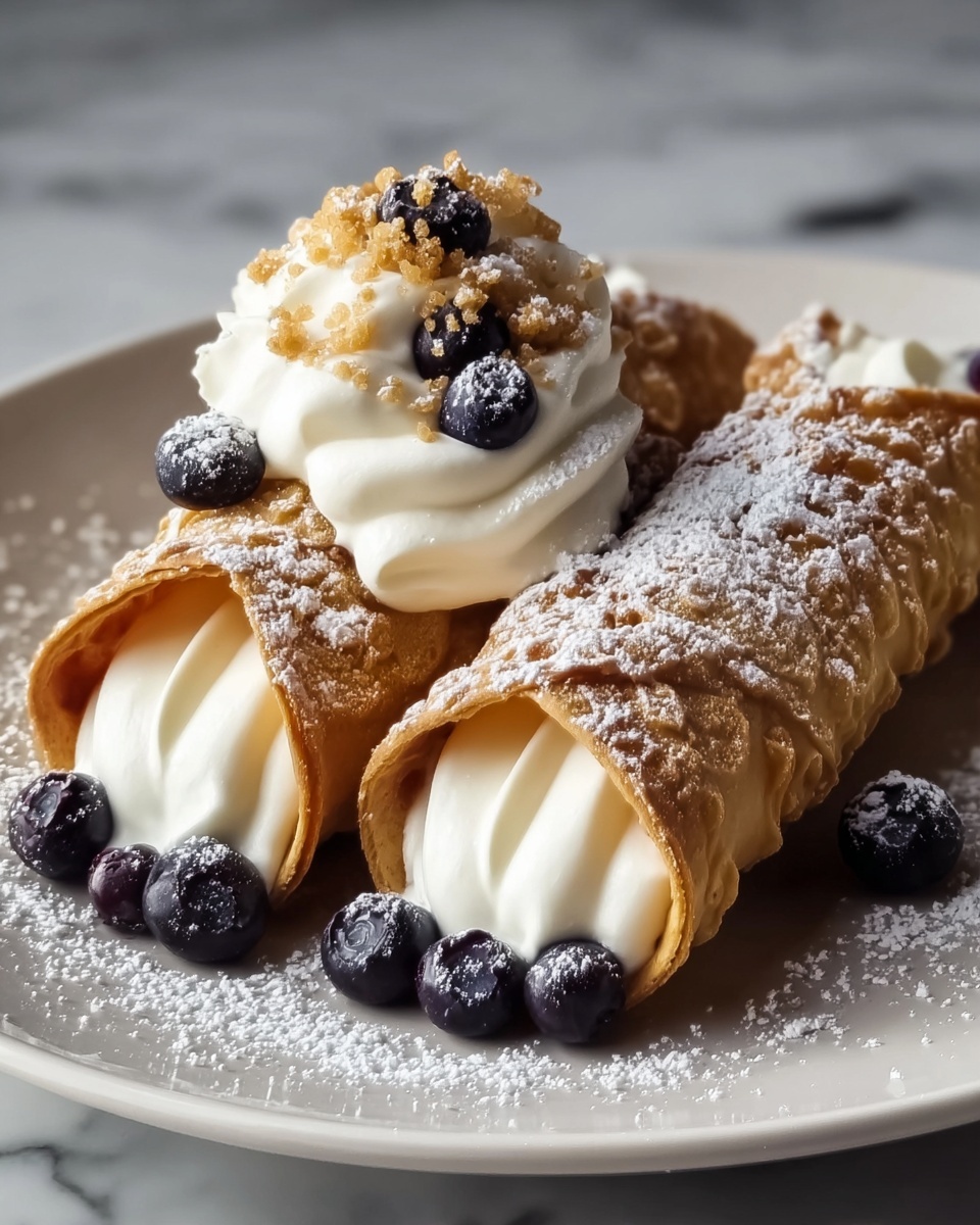 Creamy Cannoli Filling with Ricotta, Mascarpone, and Citrus Zest Recipe - Recipe Image