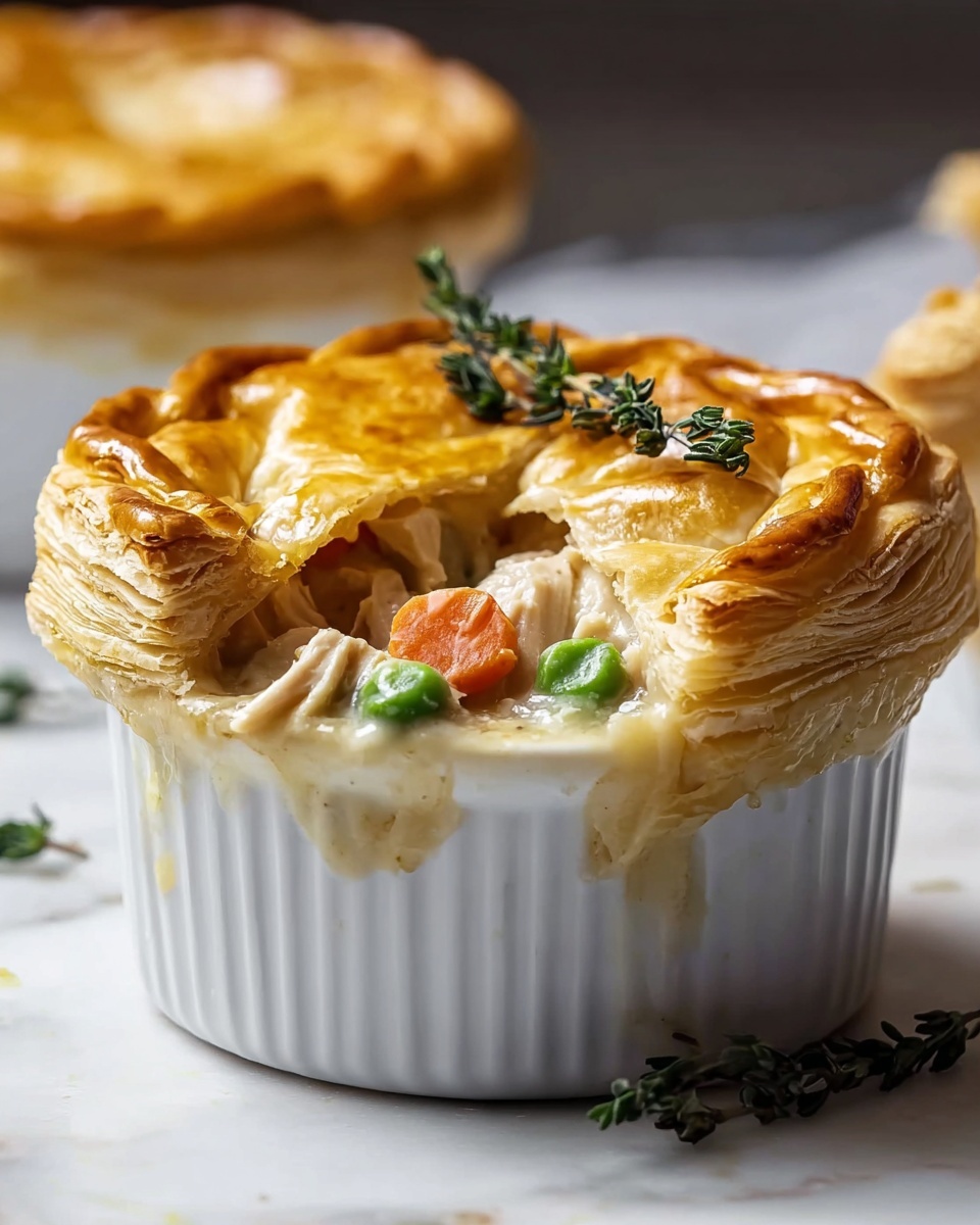 Creamy Chicken Pot Pie Recipe - Recipe Image