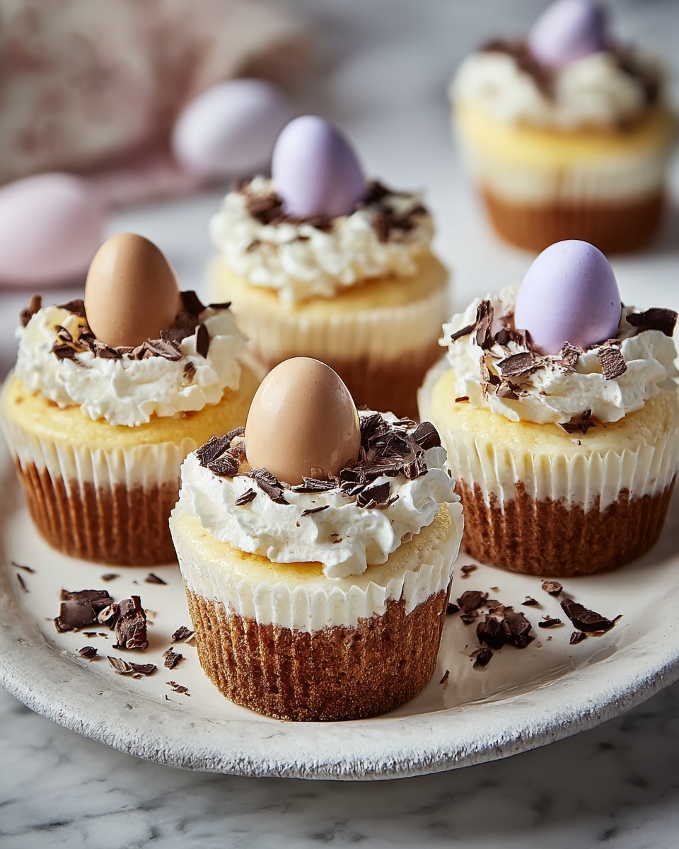 Mini Easter Egg Cheesecake Bites Recipe - Recipe Image