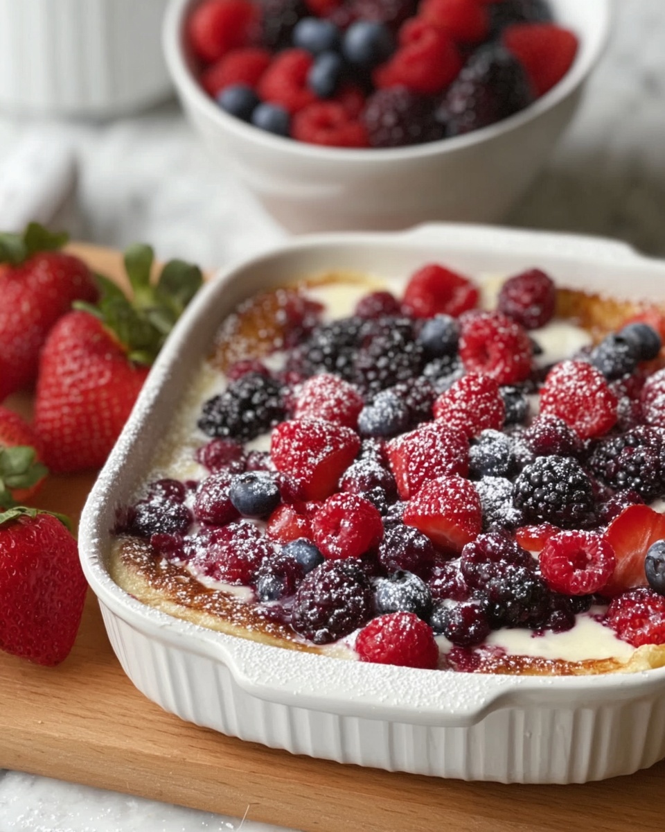 Berry French Toast Casserole Recipe - Recipe Image