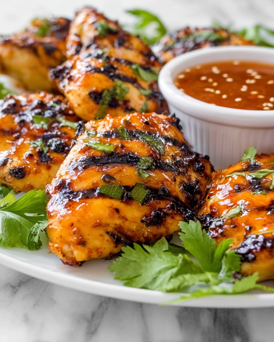 Sweet Chili Glazed Grilled Chicken Recipe - Recipe Image