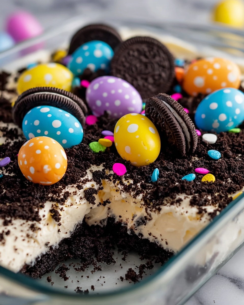 Easter Dirt Cake Recipe - Recipe Image