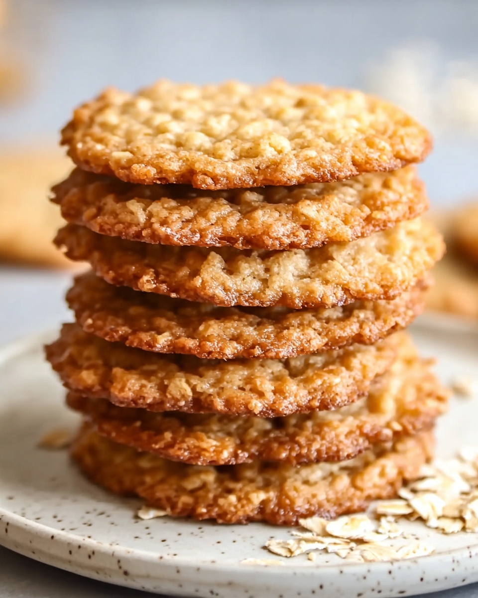 Irresistible Oatmeal Lace Cookies : Crispy, Chewy Treat Recipe - Recipe Image