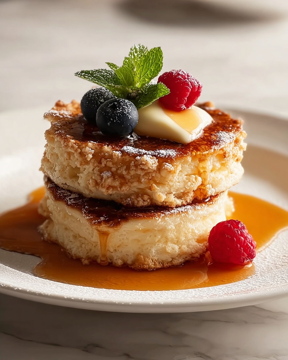 Brown Sugar & Cinnamon Streusel Pancakes Recipe - Recipe Image