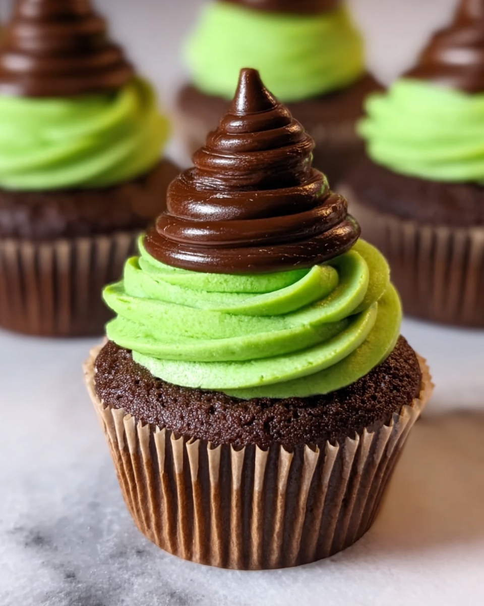 Halloween Witch Hat Cupcakes Recipe - Recipe Image