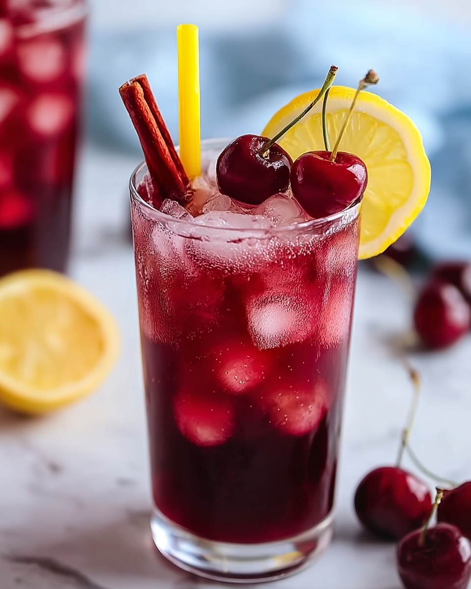 Easy Cherry Lemonade Recipe - Recipe Image