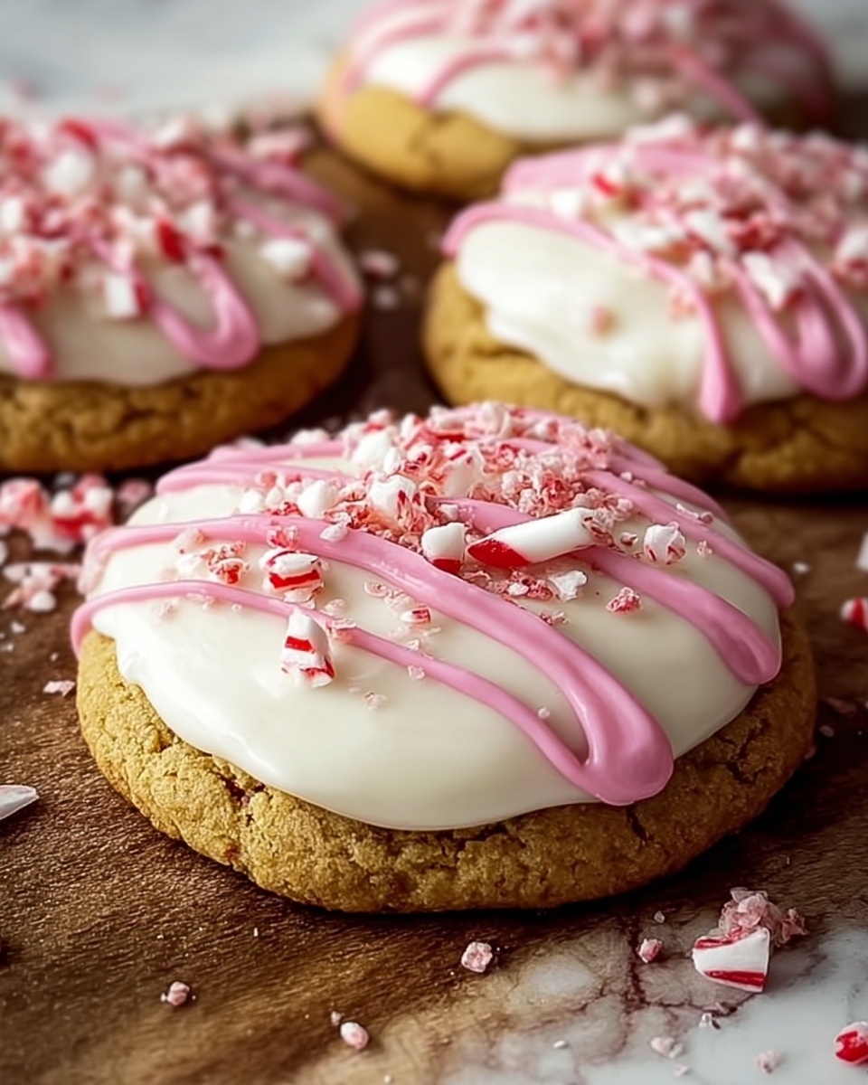 Peppermint Cheesecake Cookies Recipe - Recipe Image