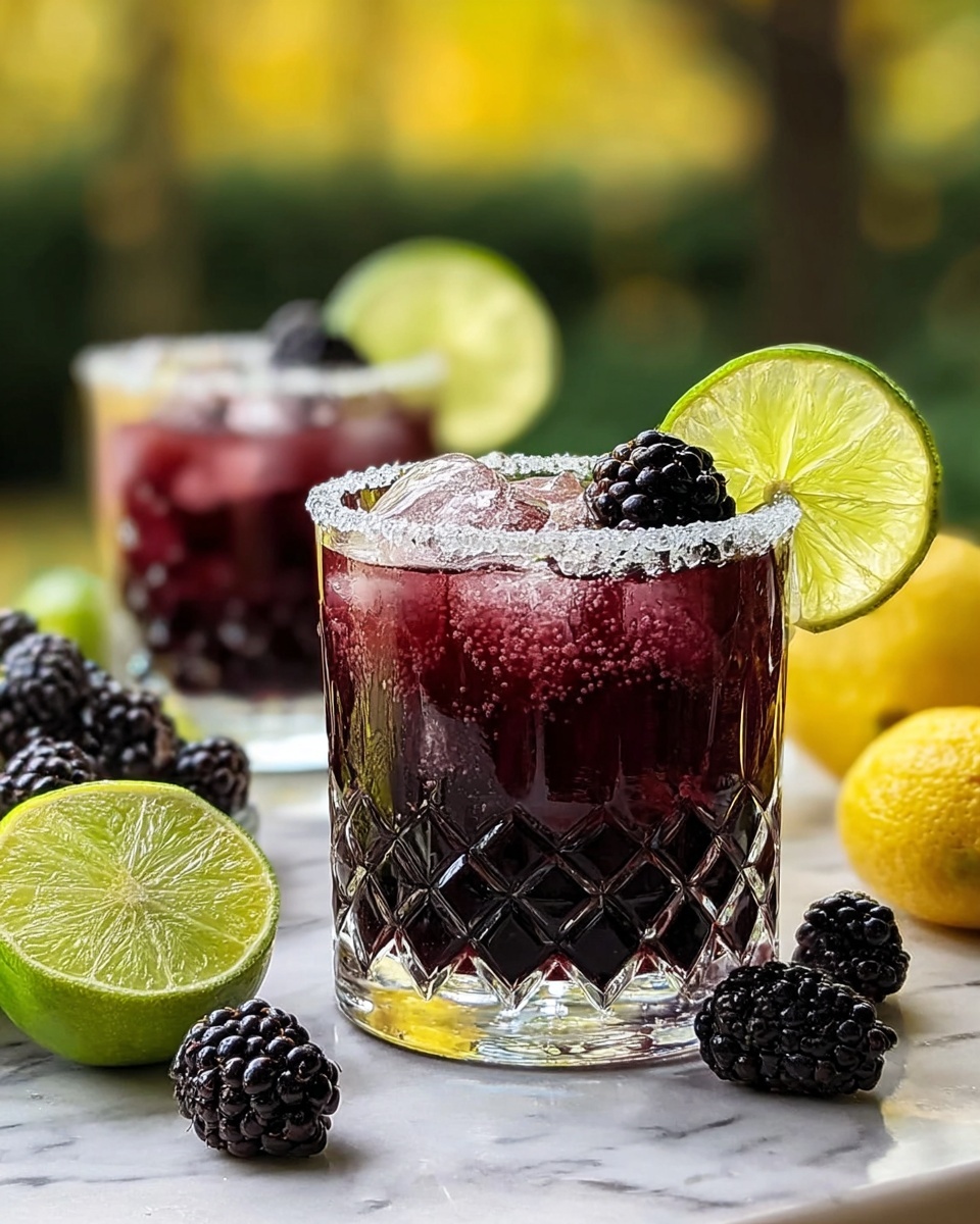 Blackberry Margarita Smash Recipe - Recipe Image