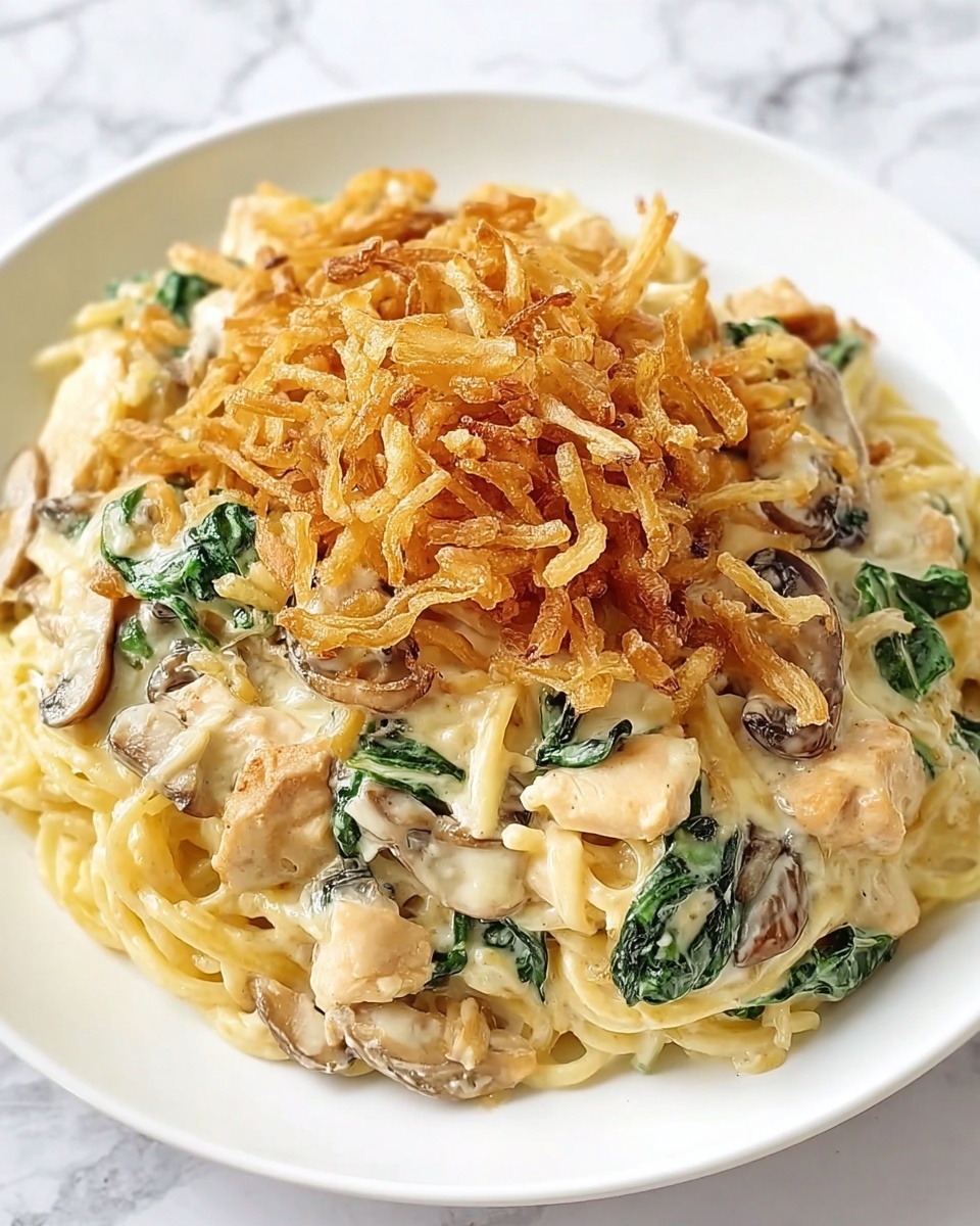 Monterey Chicken Spaghetti Casserole Recipe - Recipe Image