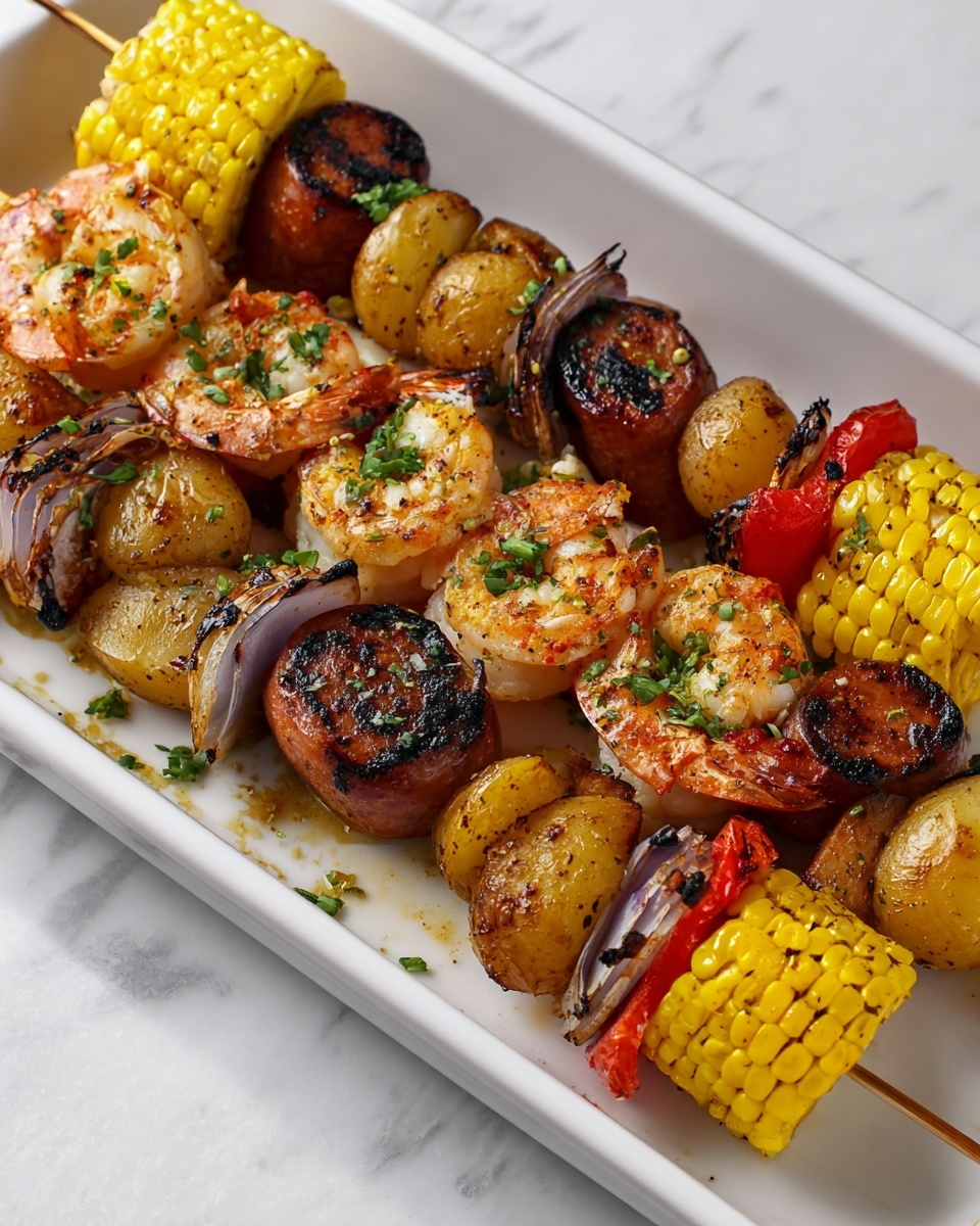 Grilled Shrimp Kebabs Recipe - Recipe Image