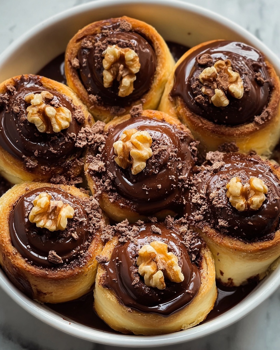 Chocolate Hazelnut Rolls Recipe - Recipe Image