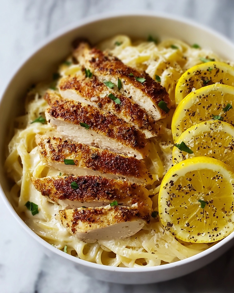 Lemon Chicken Pasta Recipe - Recipe Image
