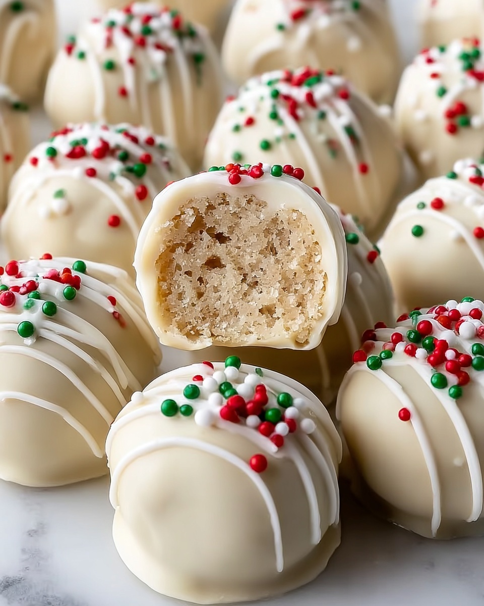 Sugar Cookie Truffles Recipe - Recipe Image