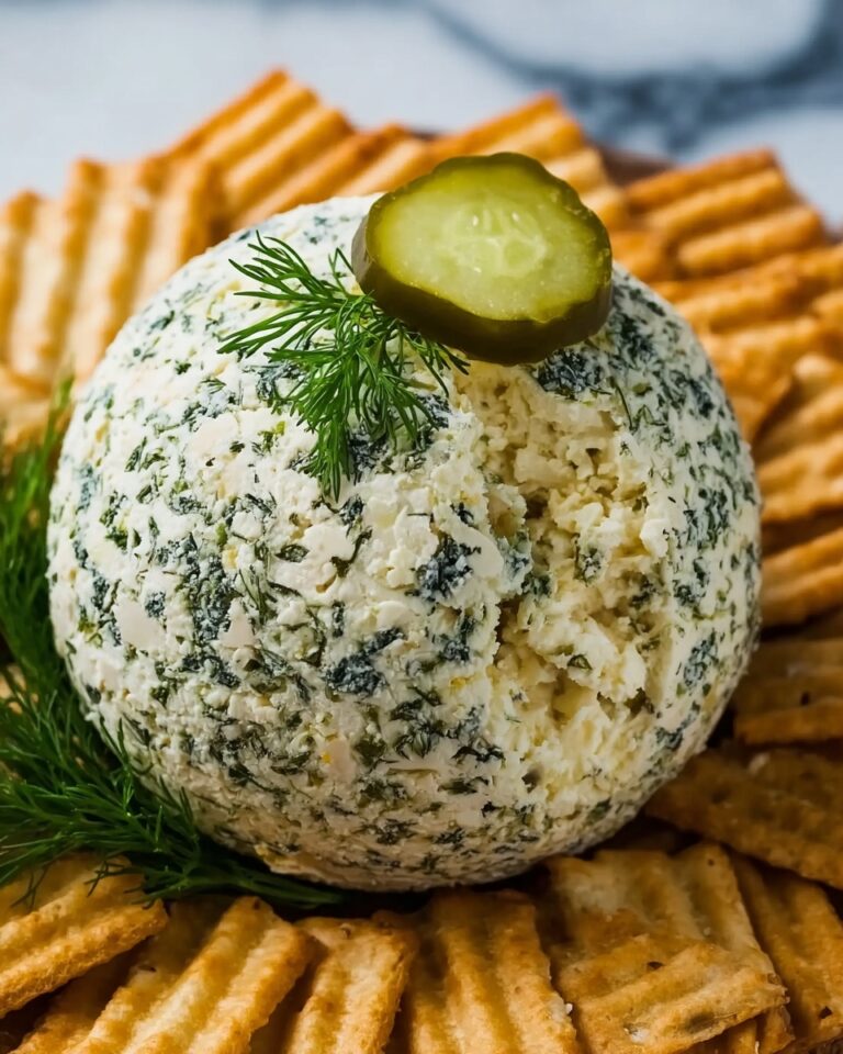 Dill Pickle Cheese Balls Recipe
