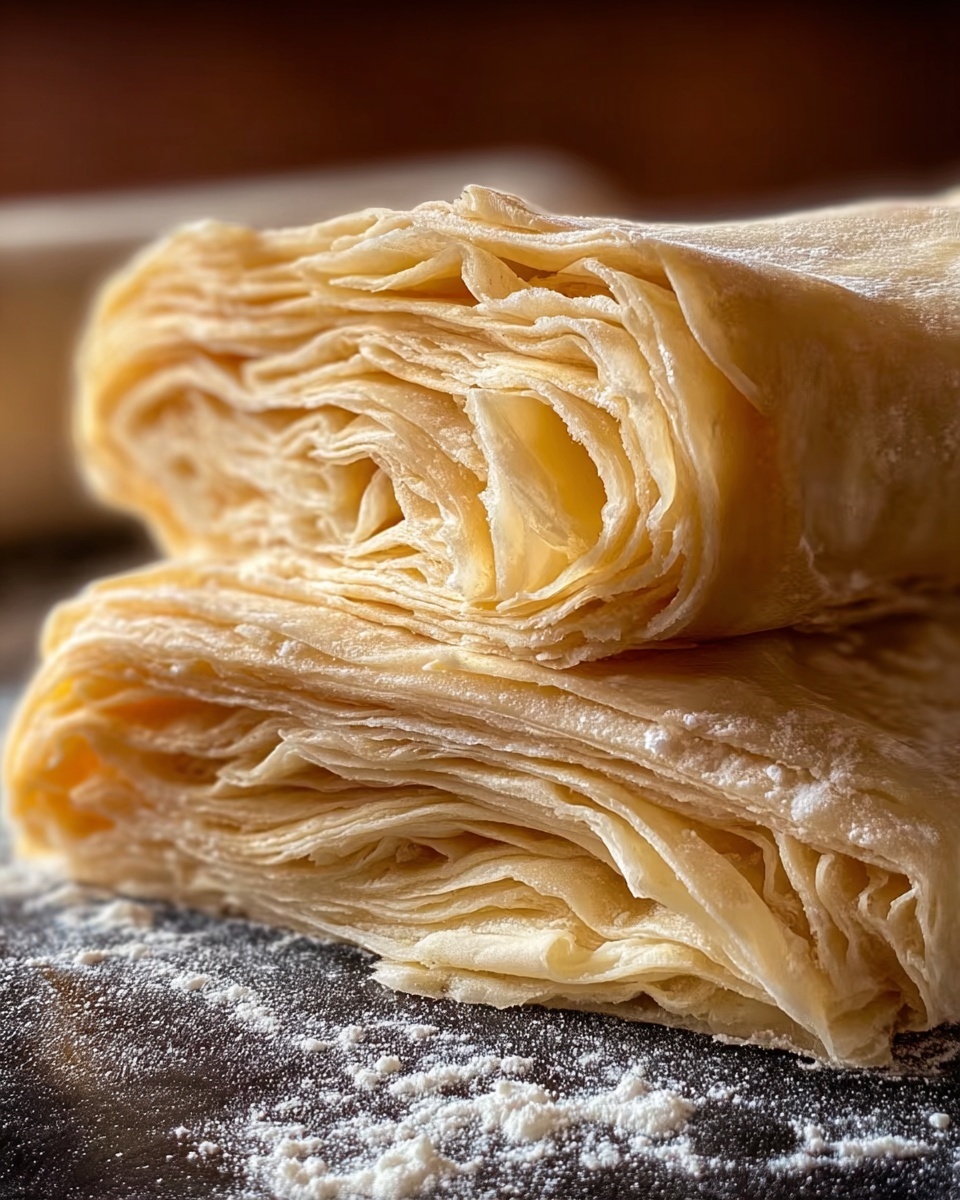 Homemade Rough Puff Pastry Dough Recipe - Recipe Image