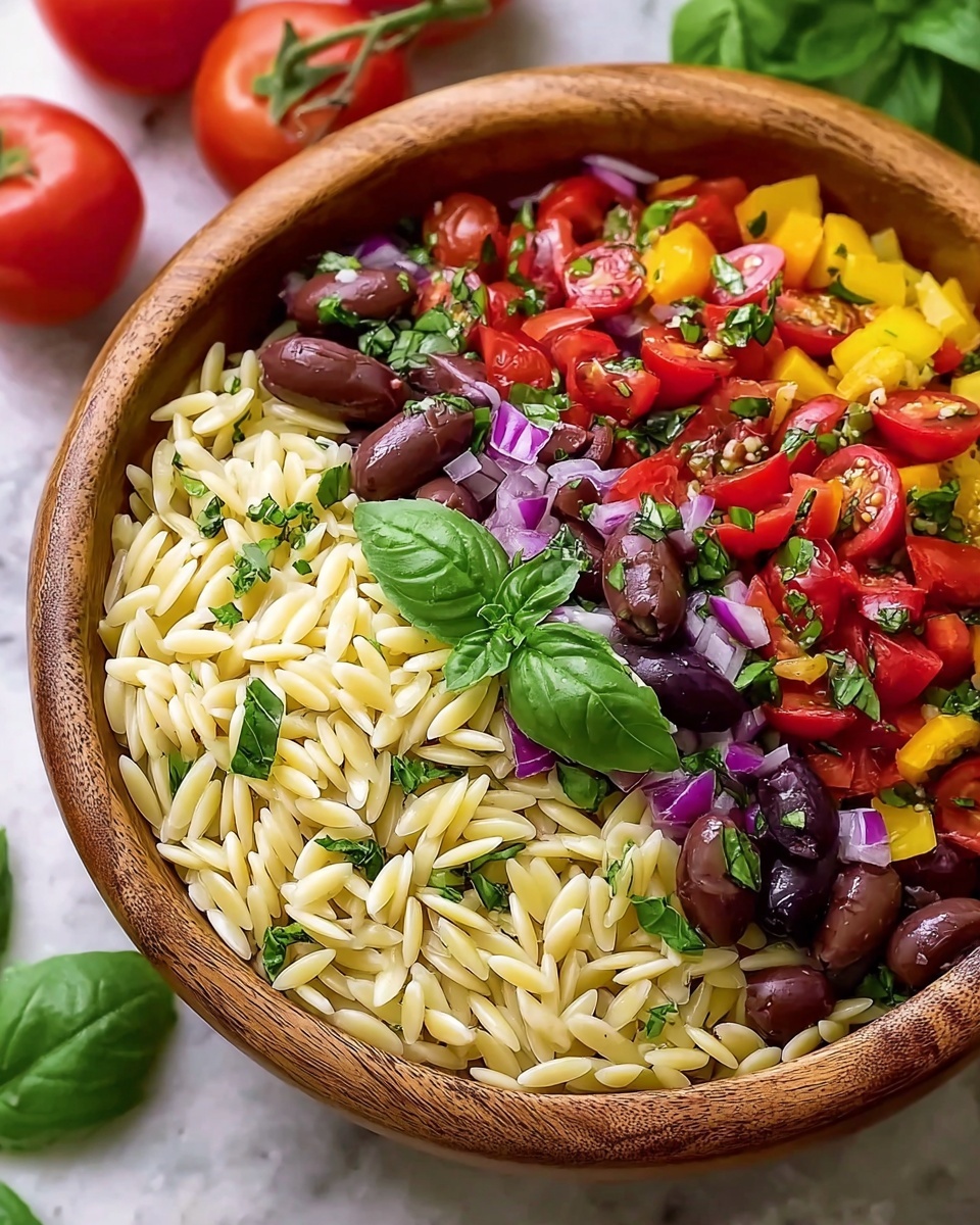 Mediterranean Orzo Salad Recipe - Recipe Image