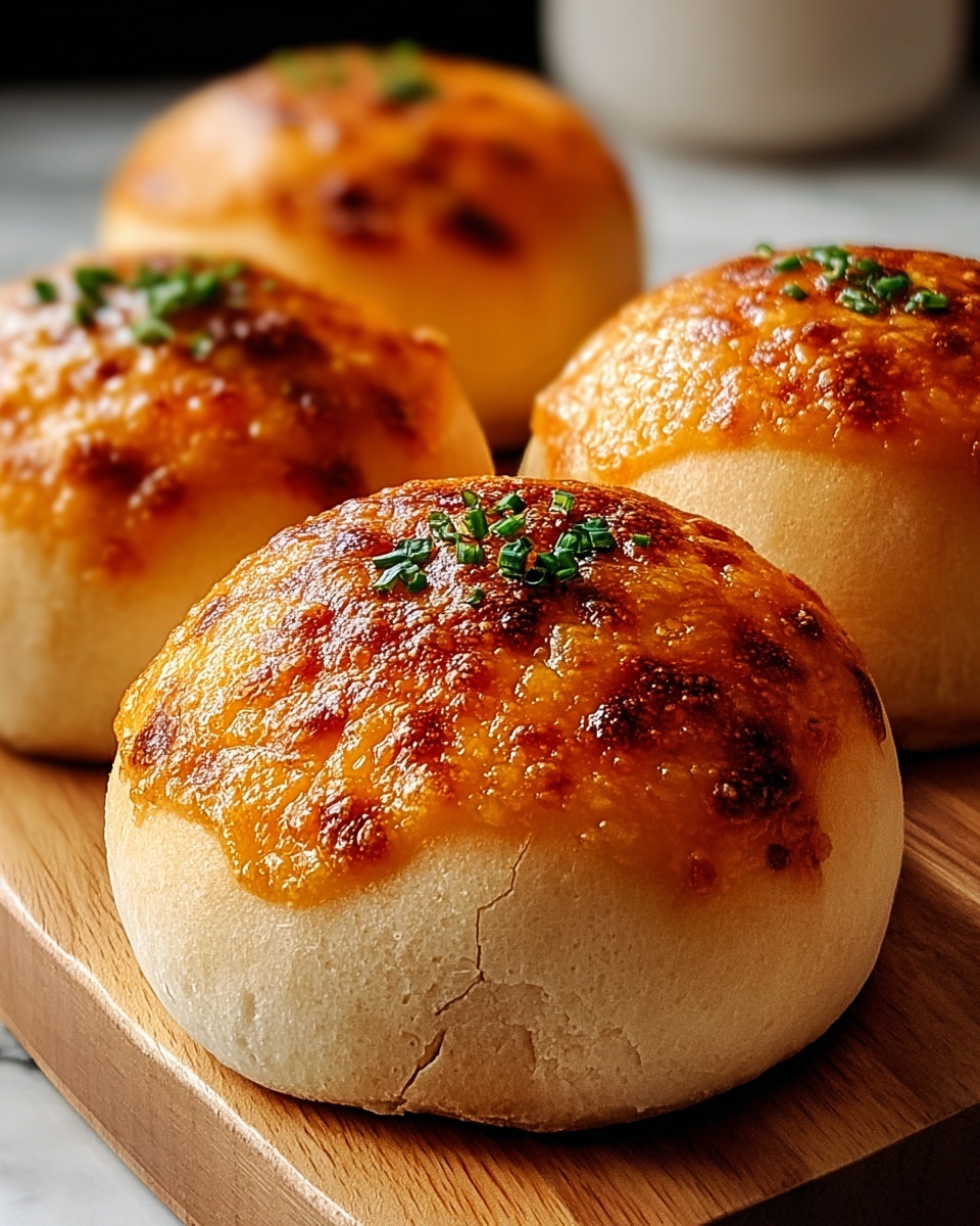 Baked Cheese Buns Recipe - Recipe Image