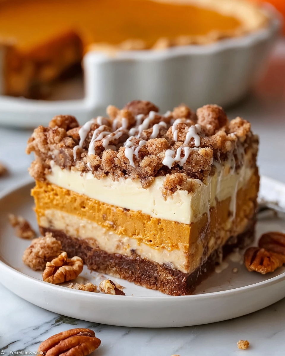 Pumpkin Earthquake Cake Recipe - Recipe Image