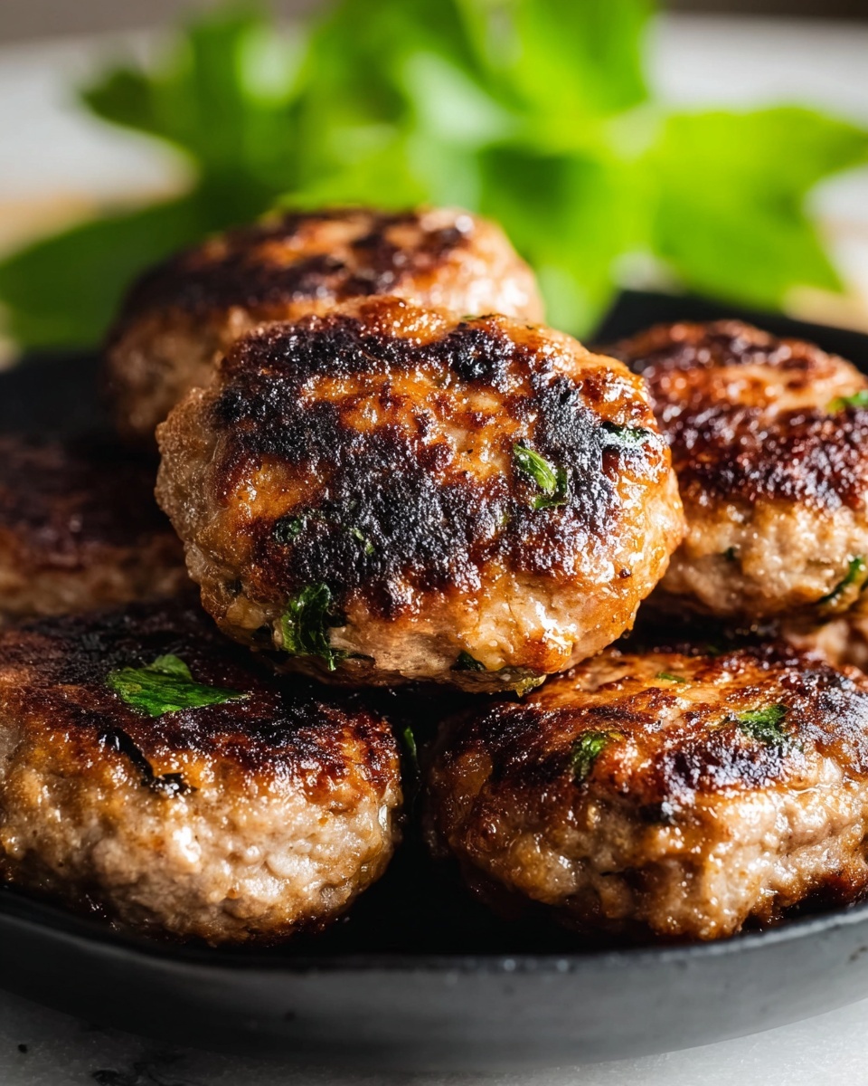 Homemade Ground Chicken Sausage Patties Recipe - Recipe Image