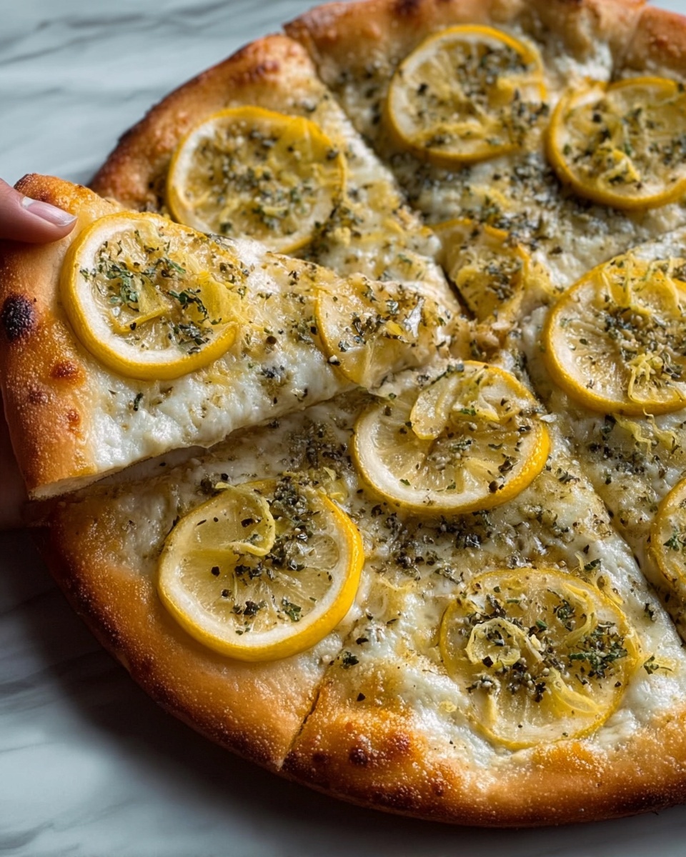 Lemon Ricotta Pizza with Fresh Herbs Recipe - Recipe Image