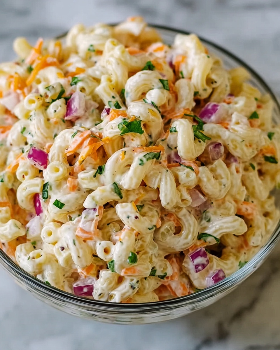 Sweet Macaroni Salad Recipe - Recipe Image