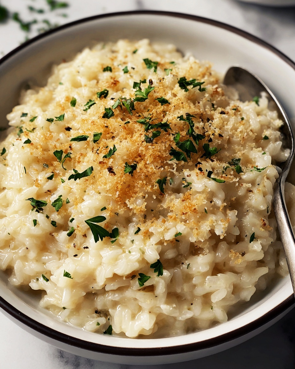 Garlic Parmesan Rice Recipe - Recipe Image