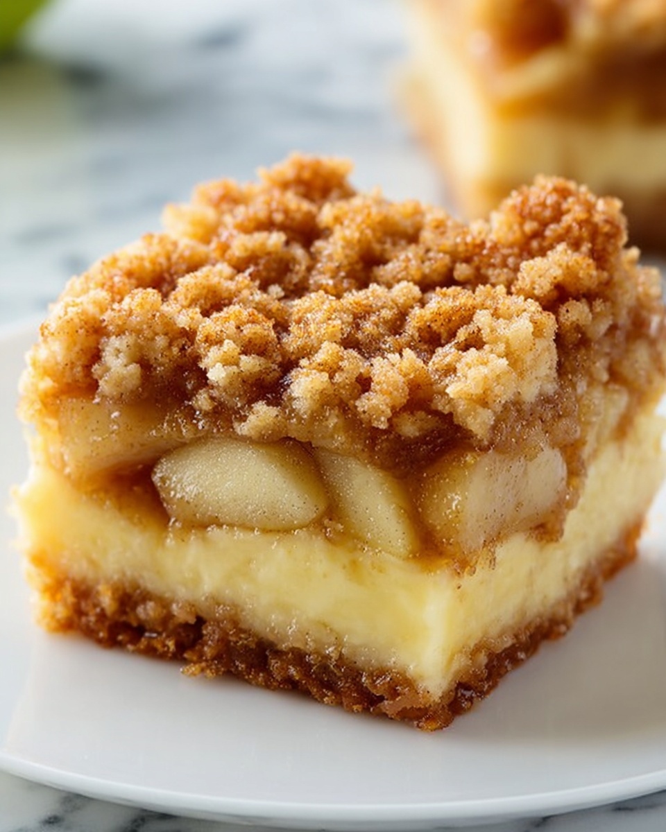 Apple Crisp Mini Cheesecakes Recipe - Recipe Image