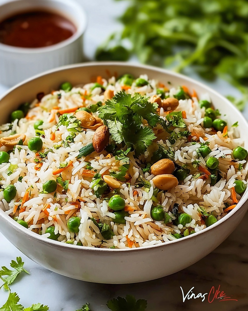 Satay Crispy Rice Salad Recipe - Recipe Image