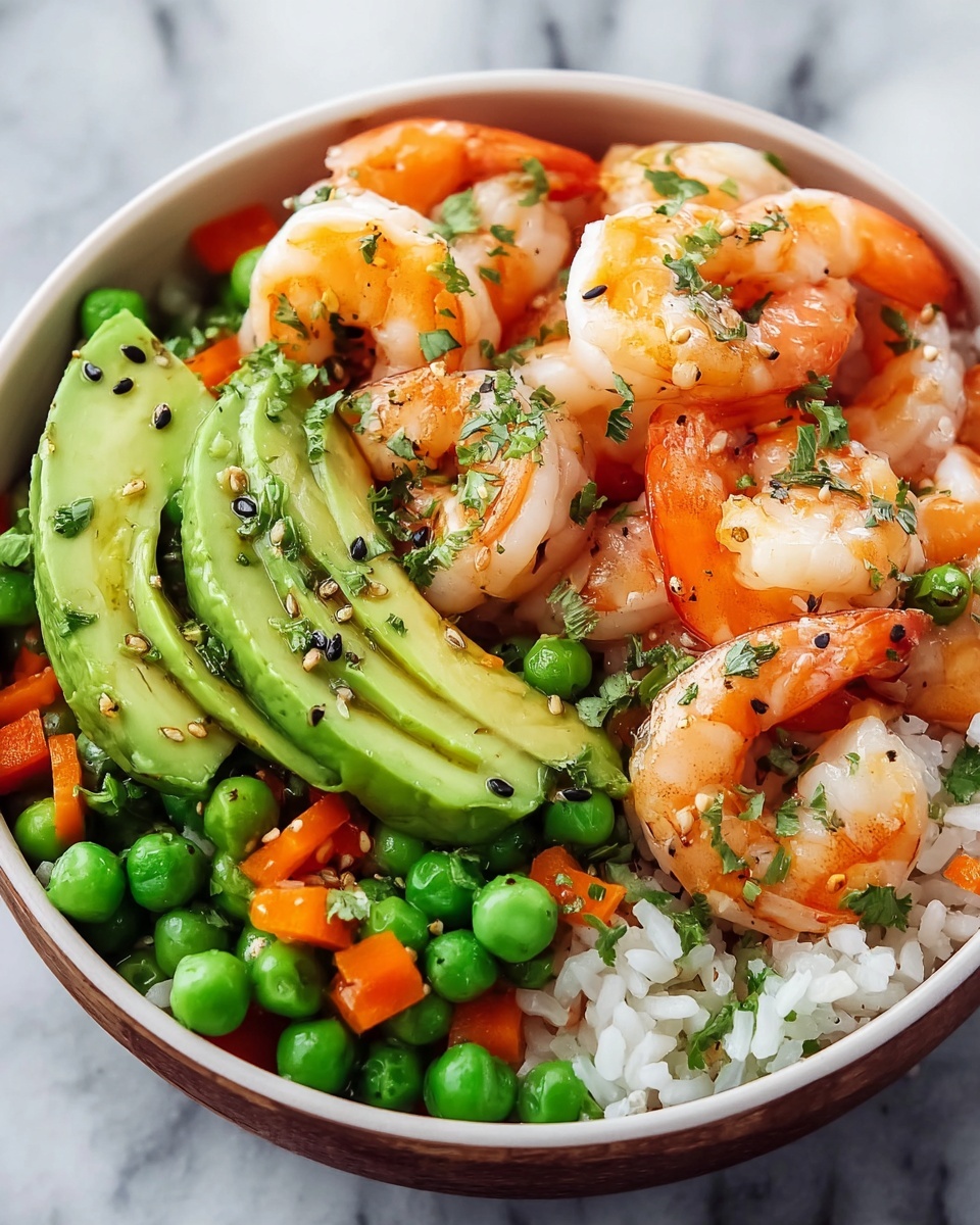 Zesty Shrimp and Rice Delight Bowls Recipe - Recipe Image