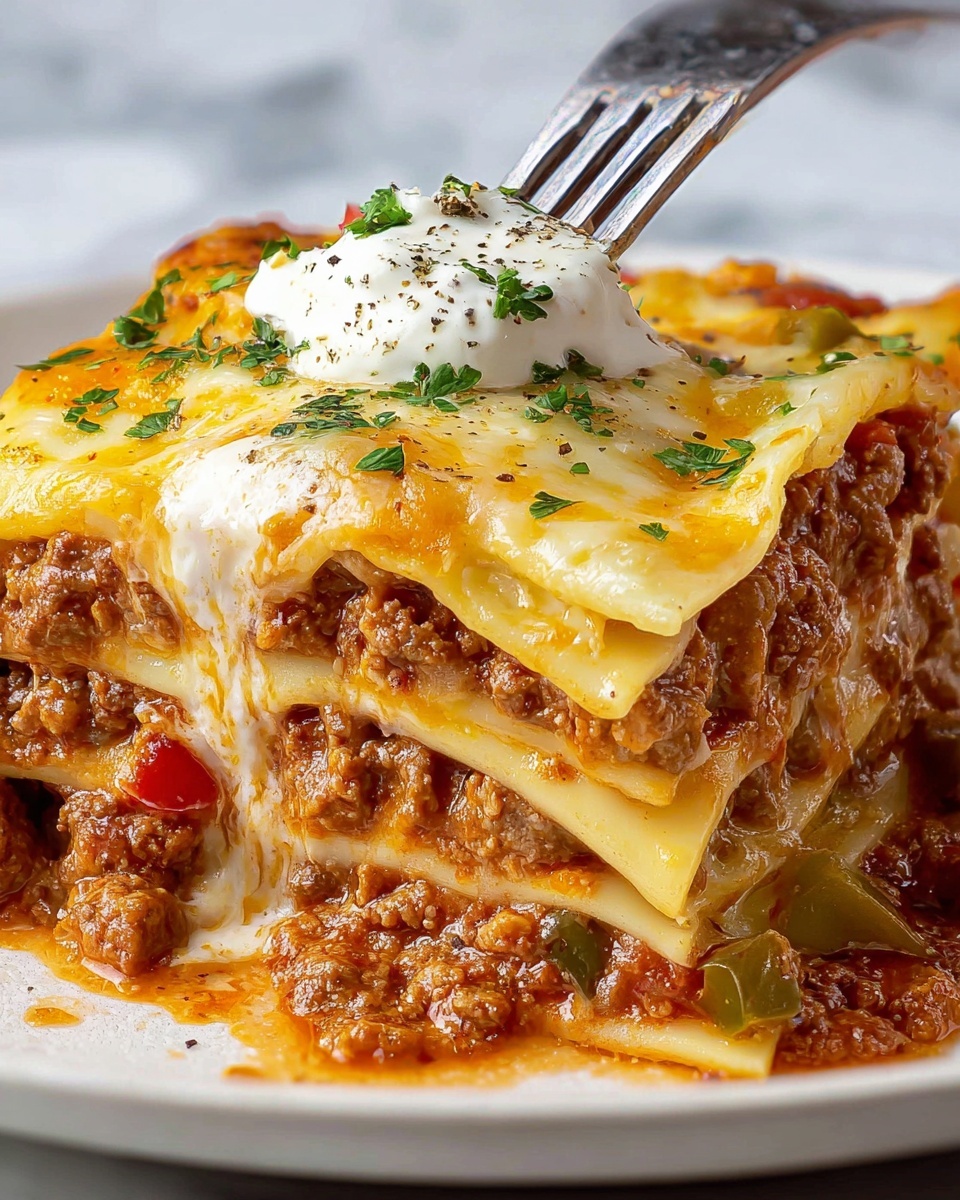 Taco Lasagna Recipe - Recipe Image