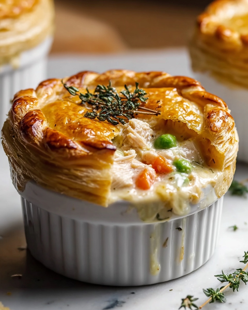Creamy Chicken Pot Pie Recipe - Recipe Image