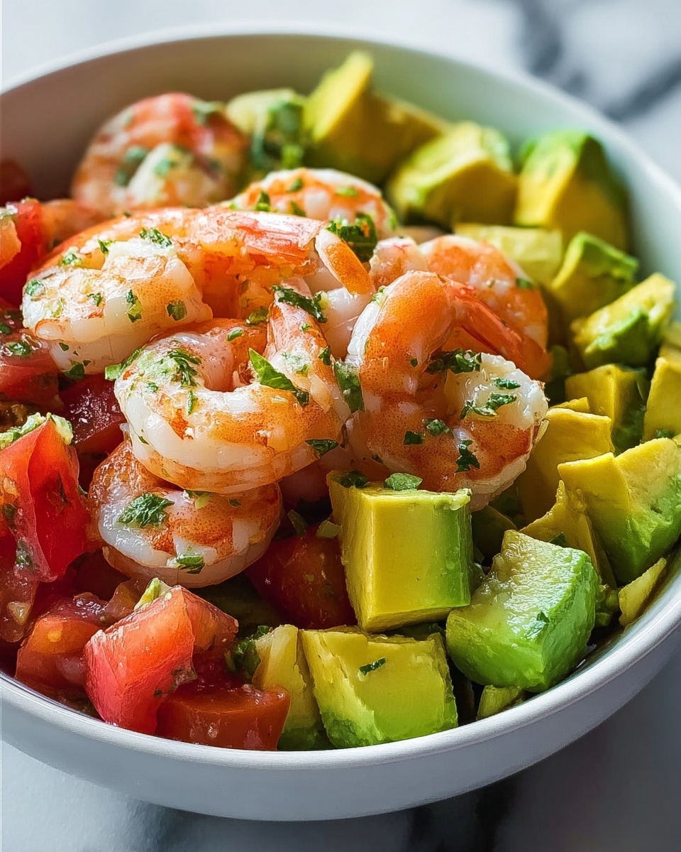 Avocado Salsa Shrimp Salad: Fresh, Zesty & Flavor-Packed! Recipe - Recipe Image