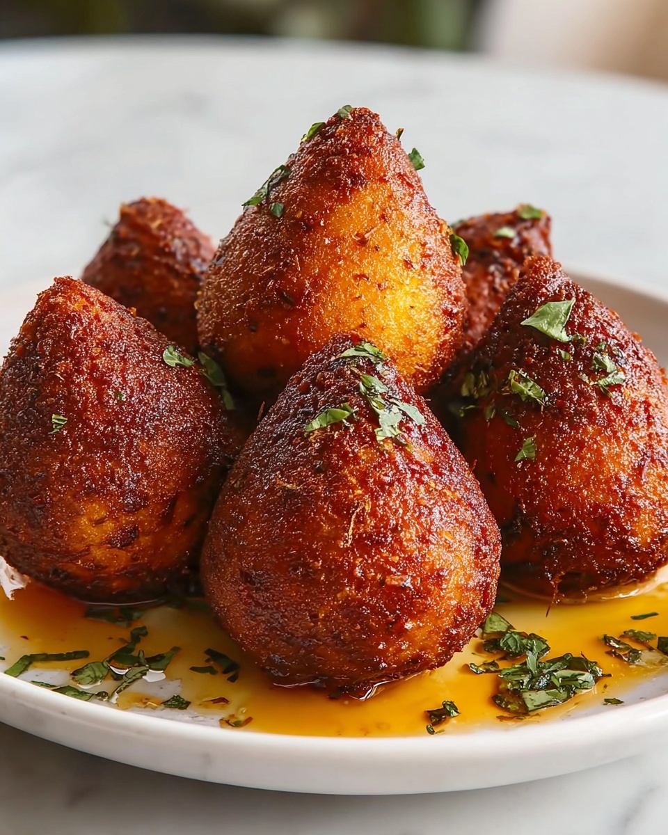 Brazilian Chicken Croquettes (Coxinhas) Recipe - Recipe Image