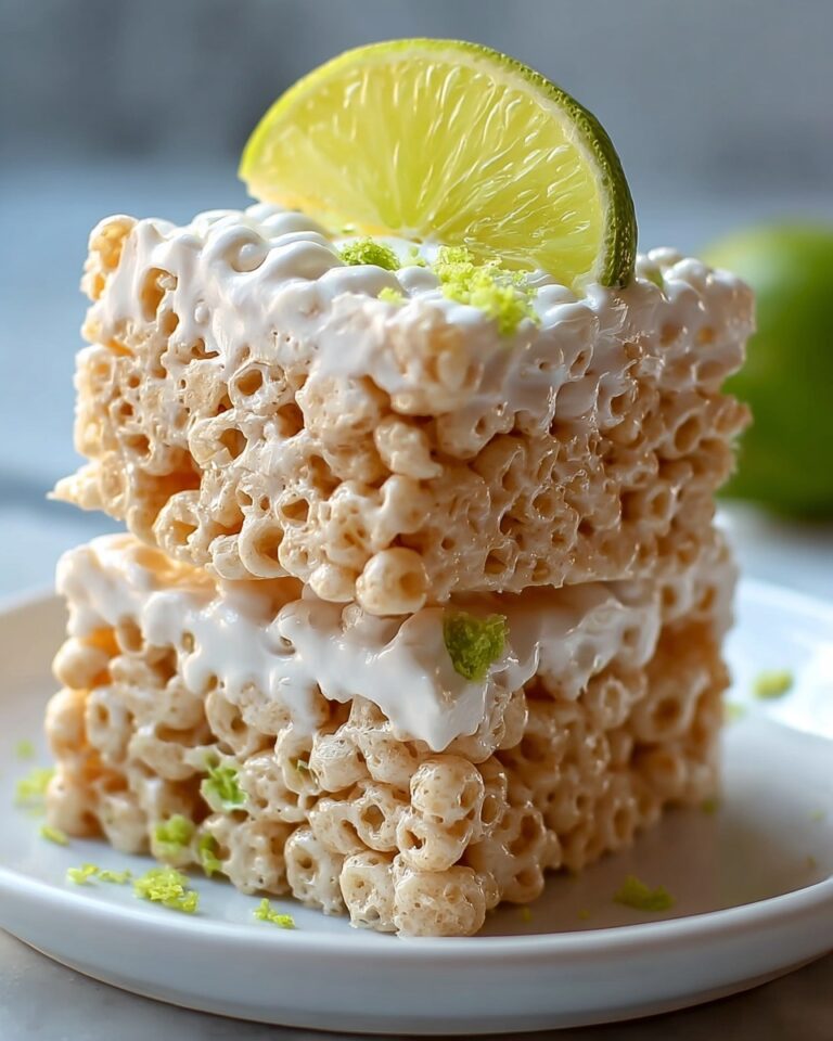 Key Lime Pie Rice Krispie Treats Recipe