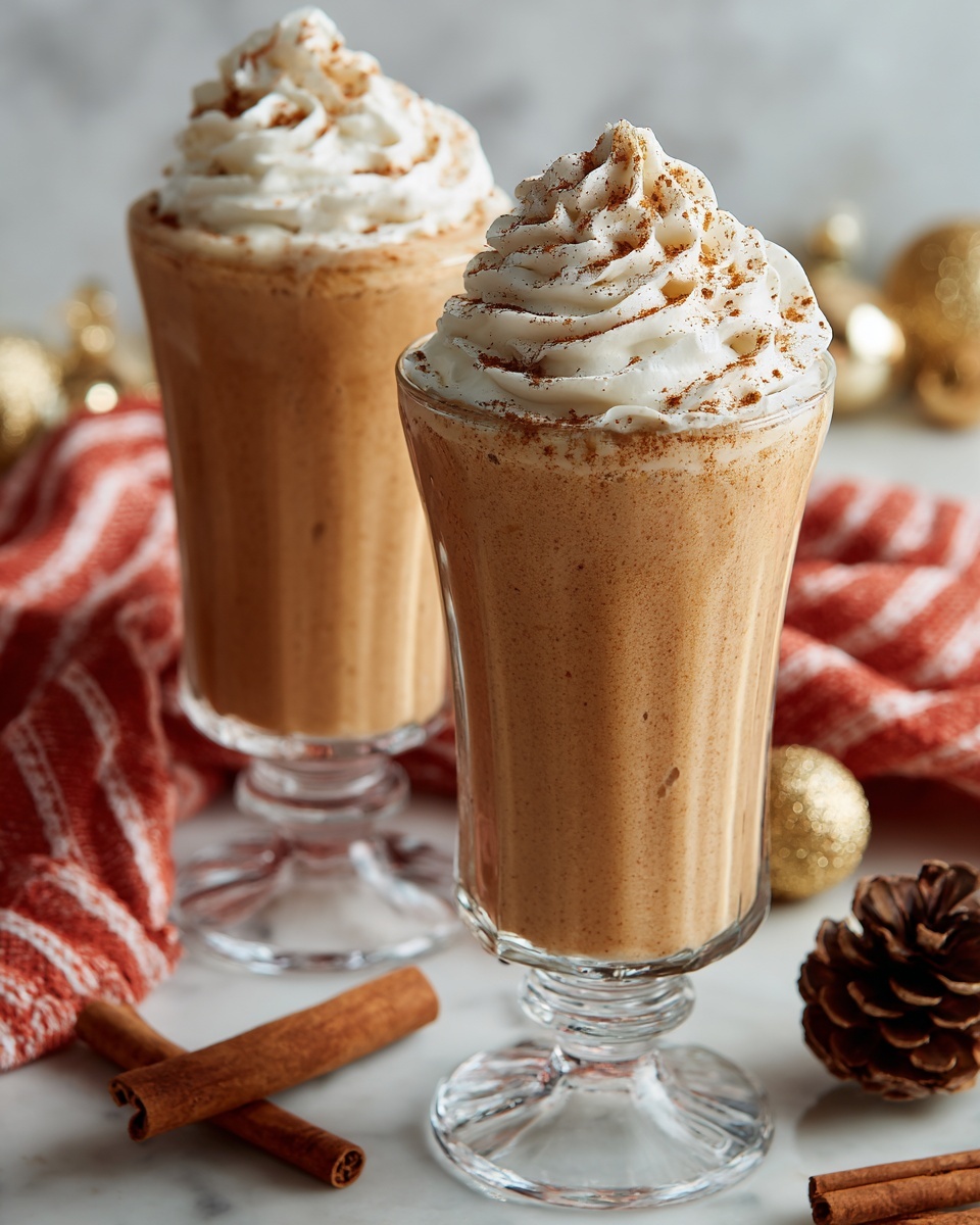 Eggnog Milkshake Recipe - Recipe Image