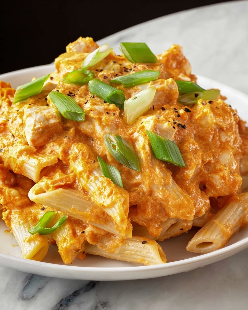 Buffalo Chicken Pasta Recipe - Recipe Image