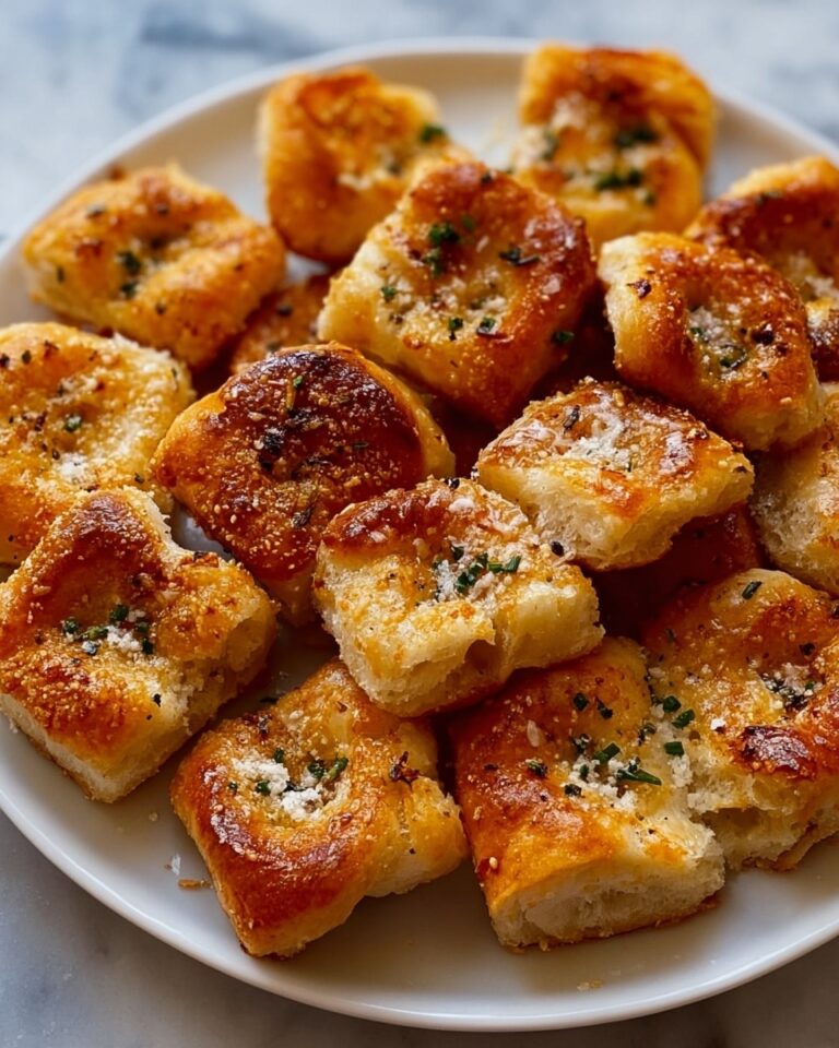 Parmesan Garlic Pizza Rolls Recipe