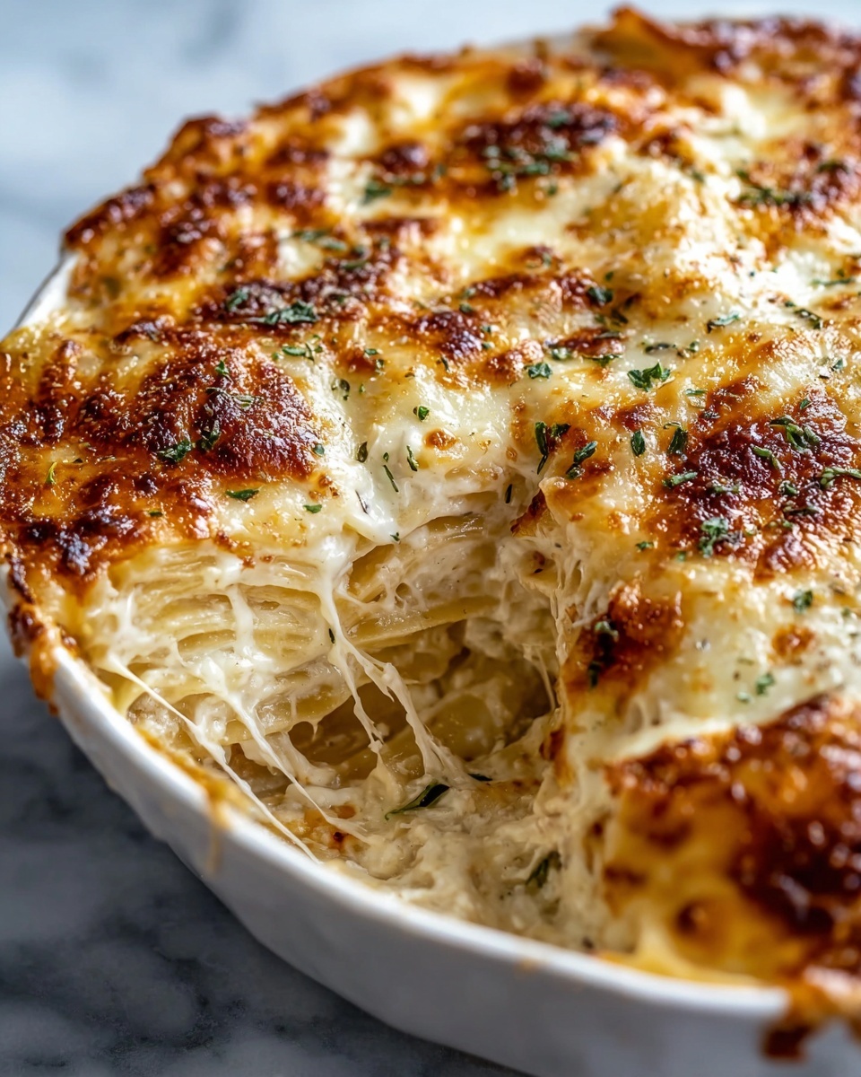Baked Cream Cheese Spaghetti Casserole Recipe - Recipe Image