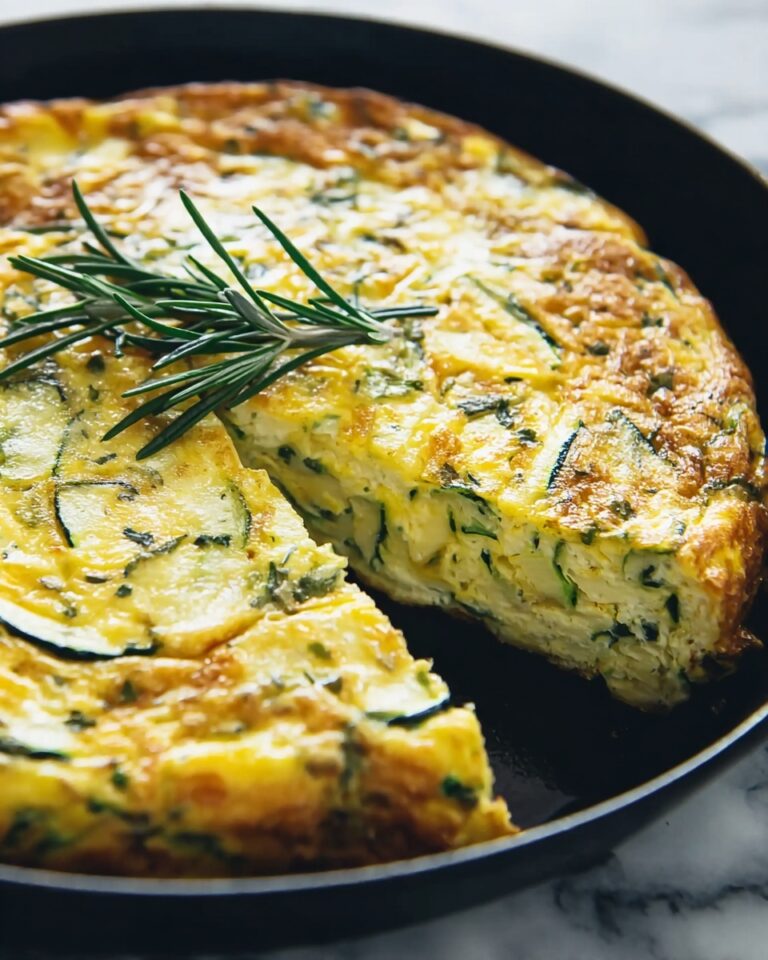 Zucchini & Cheddar Frittata Recipe