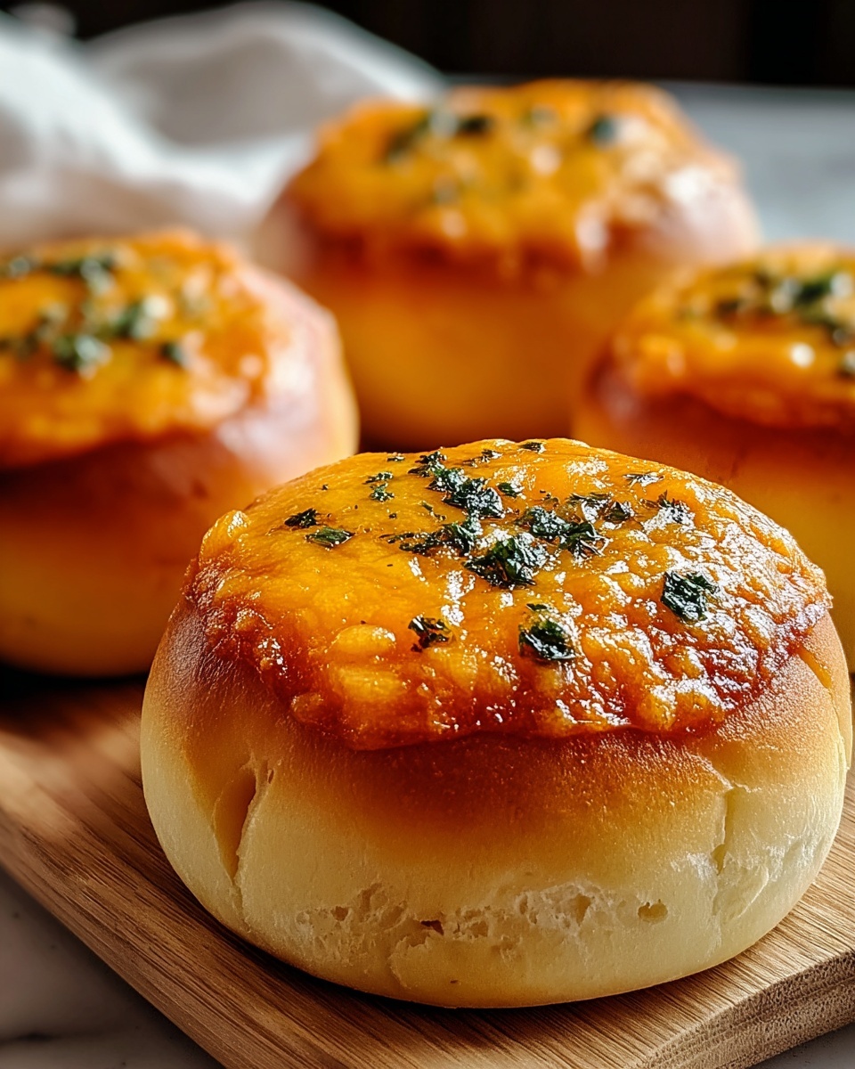 Baked Cheese Buns Recipe - Recipe Image
