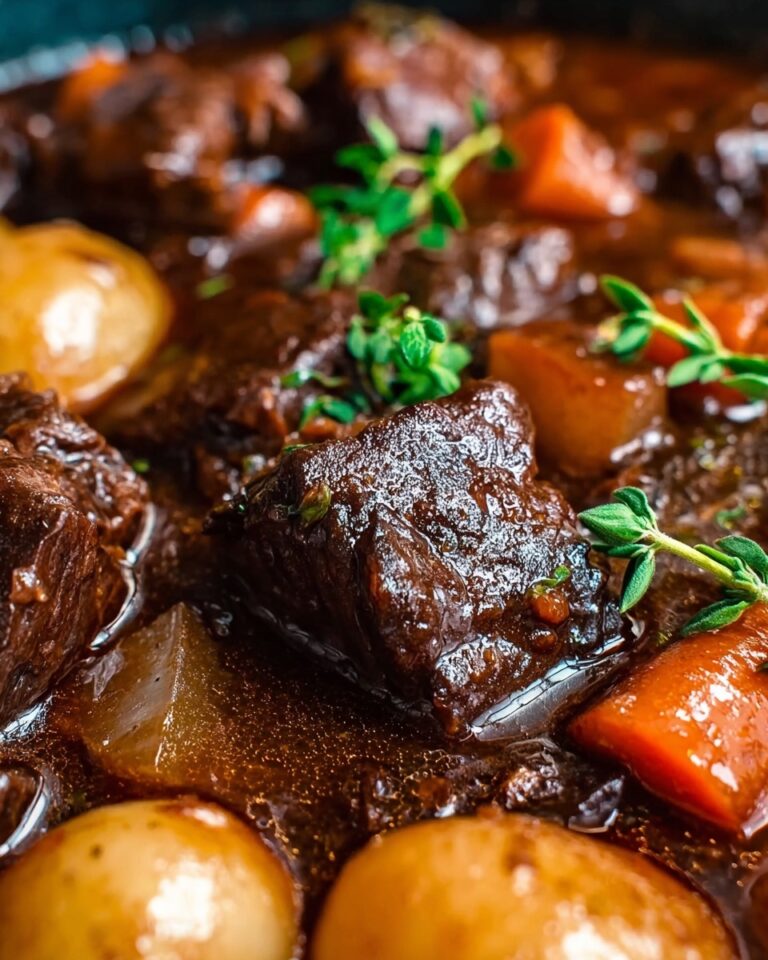 French Beef Bourguignon Recipe