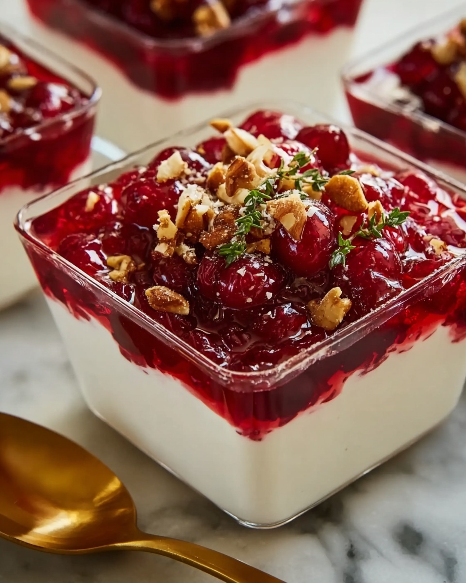 Cranberry Jello Salad Recipe - Recipe Image