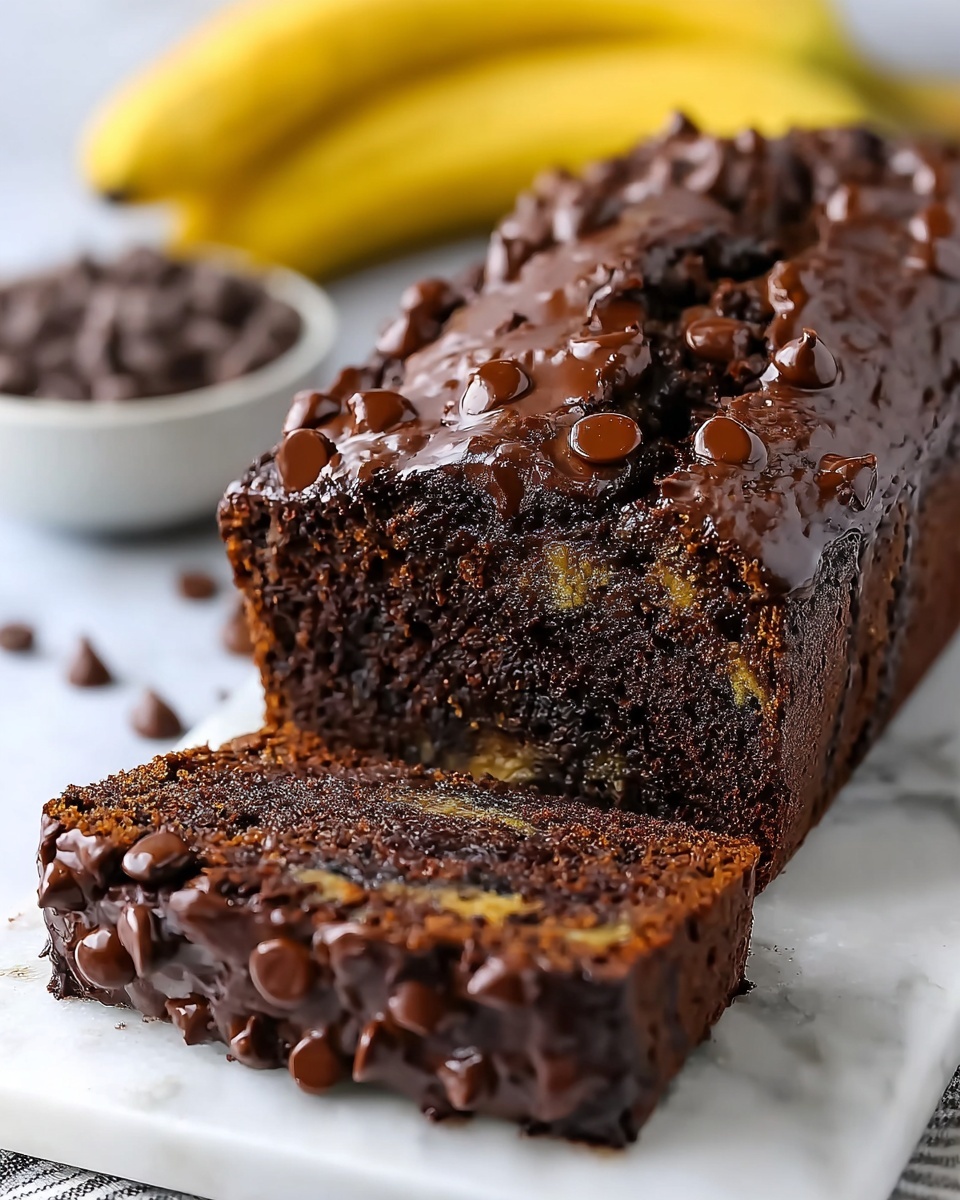 Chocolate Banana Bread Recipe - Recipe Image