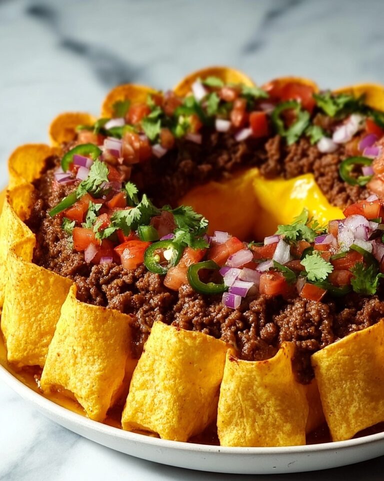 Spicy Ground Beef Taco Ring Recipe