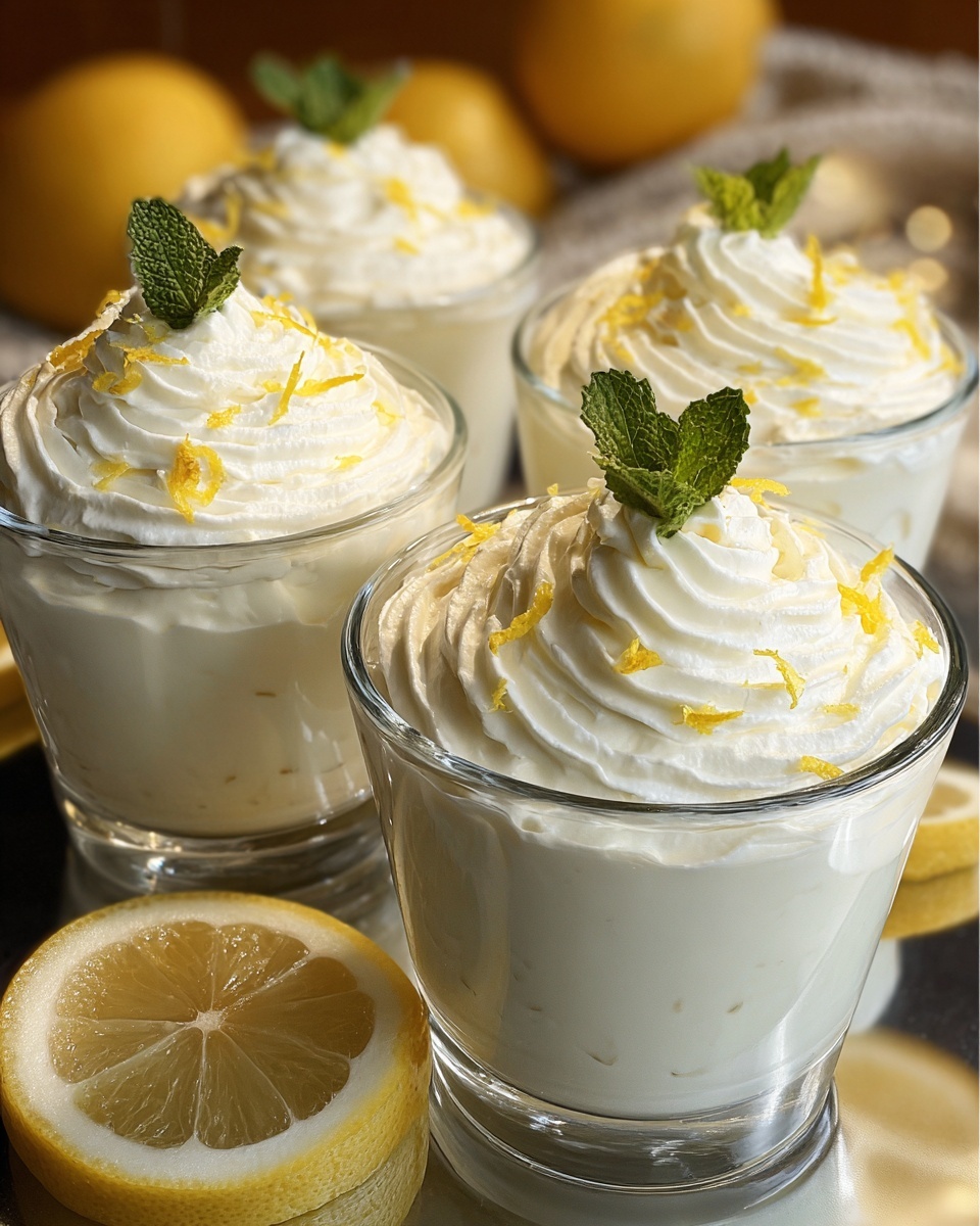 Easy Lemon Mousse Recipe - Recipe Image