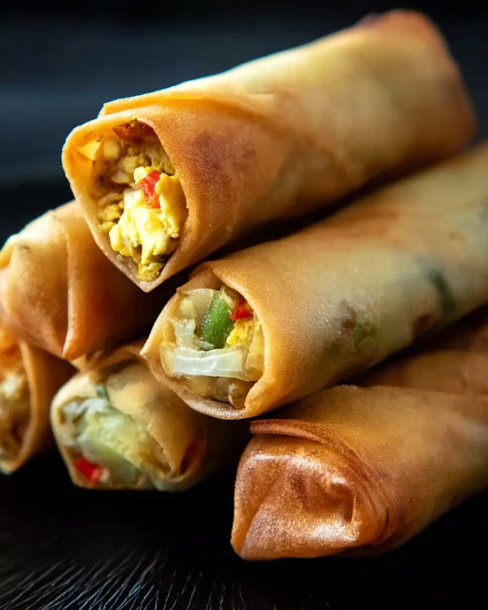 Vegetable Spring Rolls with Peanut Dipping Sauce Recipe - Recipe Image