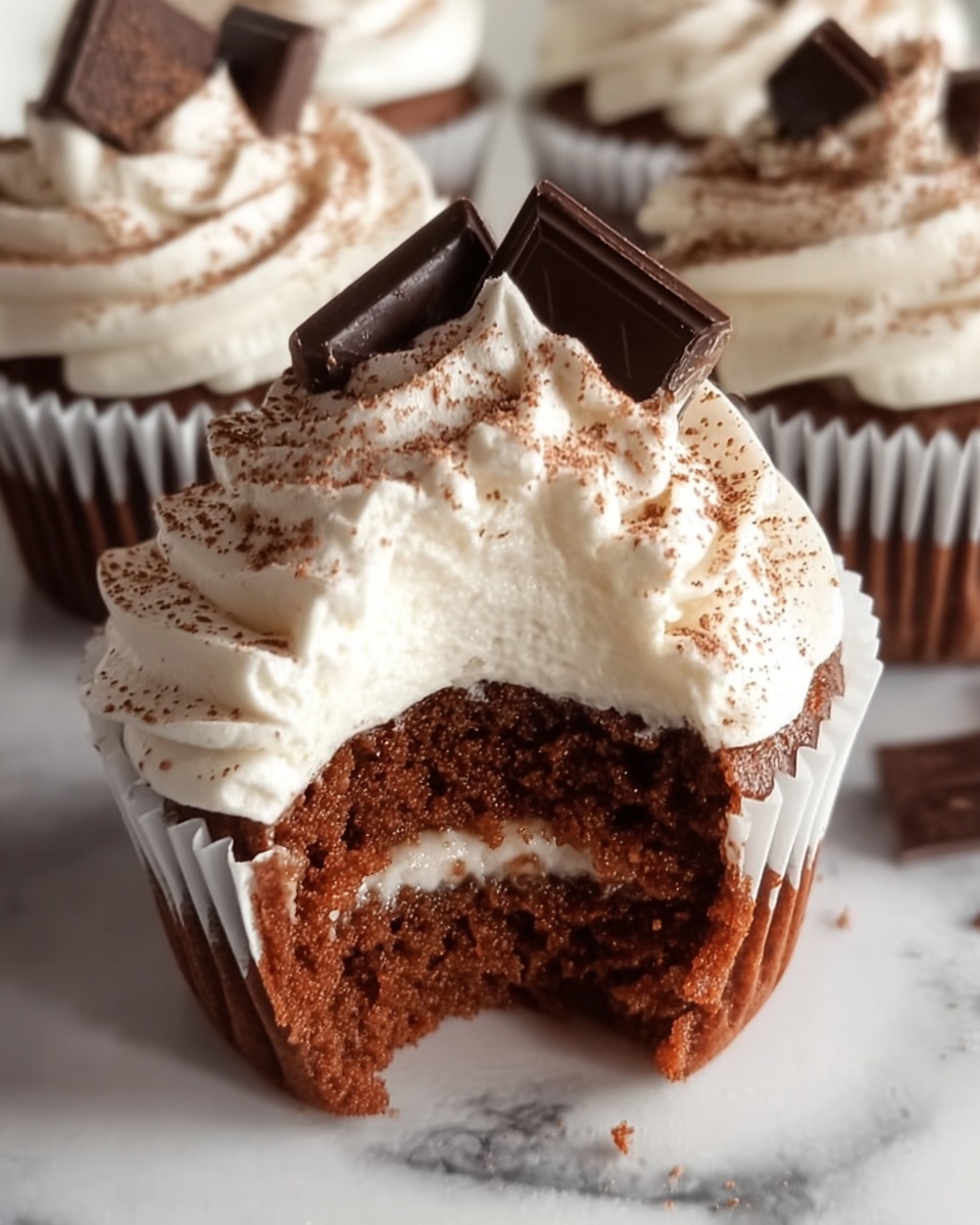 Snickerdoodle Cupcakes with Cinnamon Swirl Frosting Recipe - Recipe Image