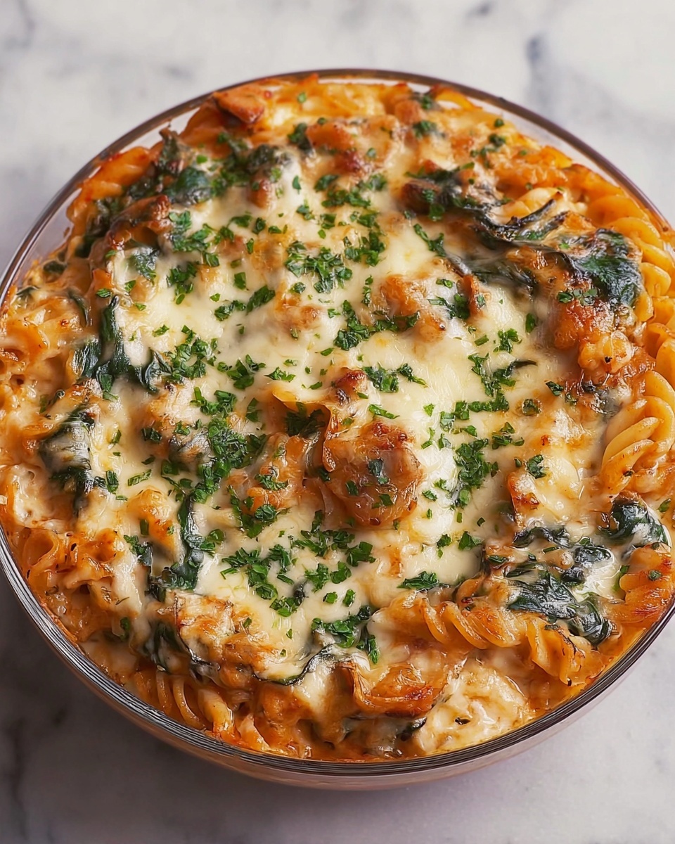 Spinach Ziti Bake Recipe - Recipe Image